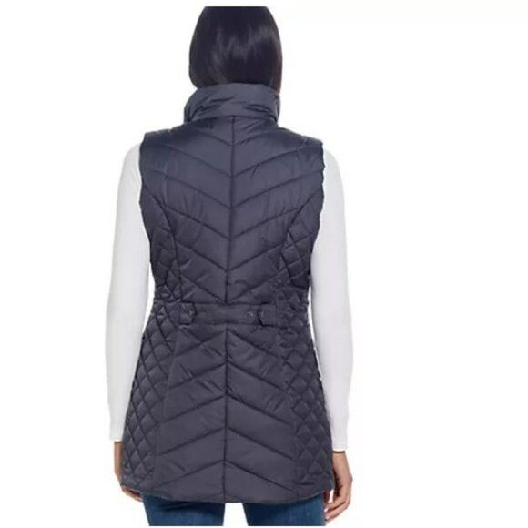 Weatherproof Womans Quilted Longline Vest NWT Size XXL - Picture 2 of 8